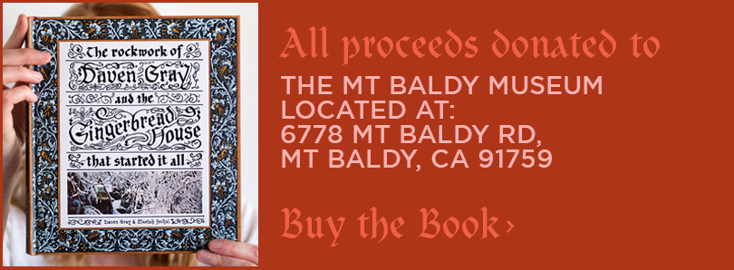All proceeds donated to the Mt Baldy Museum
